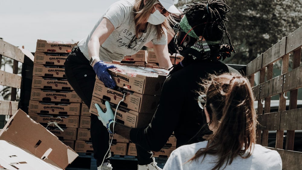 people-donating-boxes