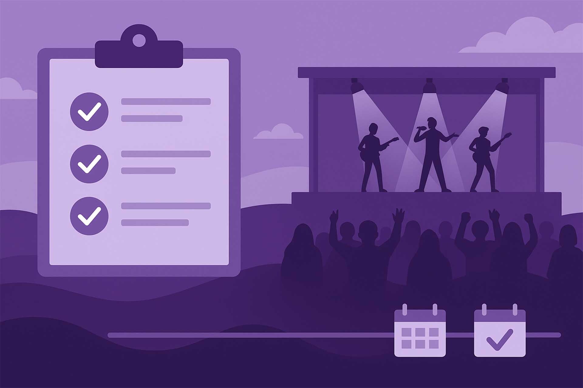 The Purplepass Music-Event Roadmap: From Brain-Wave to Bass Drop
